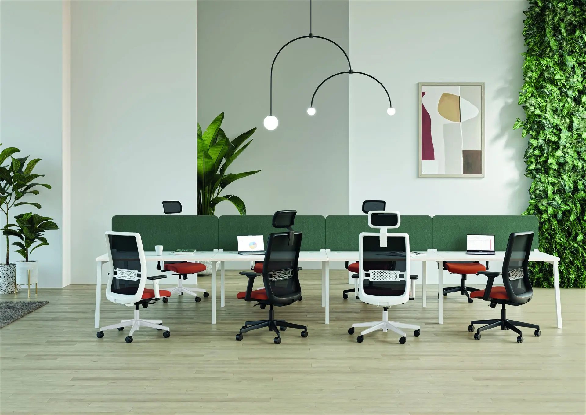 Aménagement de mobilier de bureau professionnel, Open-Space, Coworking.